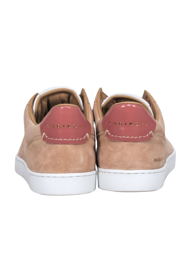 Current Boutique-Rubirosa - Tan Suede "Odile D" Sneakers Sz 7