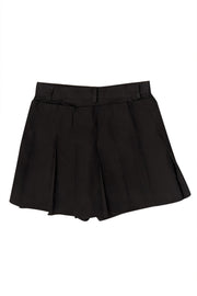 Current Boutique-Sacai - Black Pleated Overlay Skort Sz M