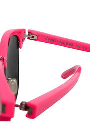 Current Boutique-Saint Laurent - Hot Pink Acrylic Sunglasses