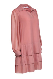 Current Boutique-See by Chloe - Blush Pink Pleated Bottom Dress Sz 4
