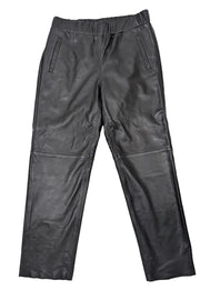 Current Boutique-Stand Studio - Black Leather Jogger Pants Sz 10