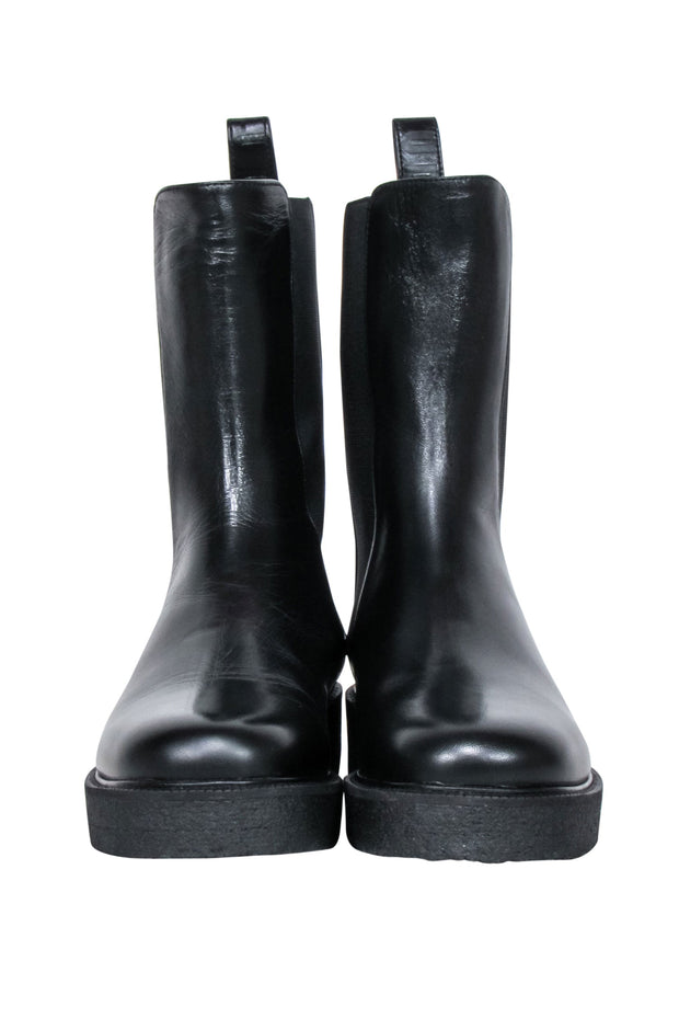 Current Boutique-Staud - Black Leather "Palamino" Boots Sz 7