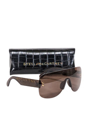 Current Boutique-Stella McCartney - Black Frameless Large Sunglasses