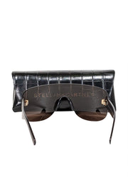 Current Boutique-Stella McCartney - Black Frameless Large Sunglasses