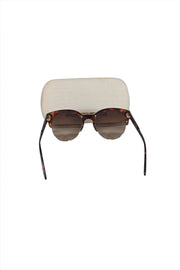 Current Boutique-Stella McCartney - Brown Tortoise Round Sunglasses