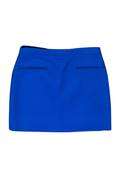 Current Boutique-Stella McCartney - Cobalt Blue Mini Skirt Sz 6
