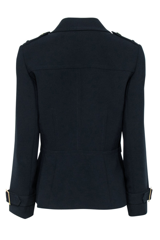 Current Boutique-Tahari - Black Double Breasted Blazer Sz 10