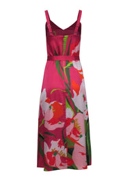 Ted baker pink midi dress sale