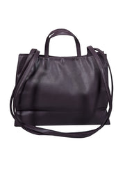 Current Boutique-Telfar - Dark Plum Medium Shopper Tote Bag