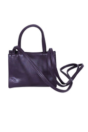 Current Boutique-Telfar - Eggplant Purple Mini Bag