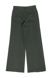 Current Boutique-Theory - Dark Rosemary Crepe Wide-Leg Pants Sz 2
