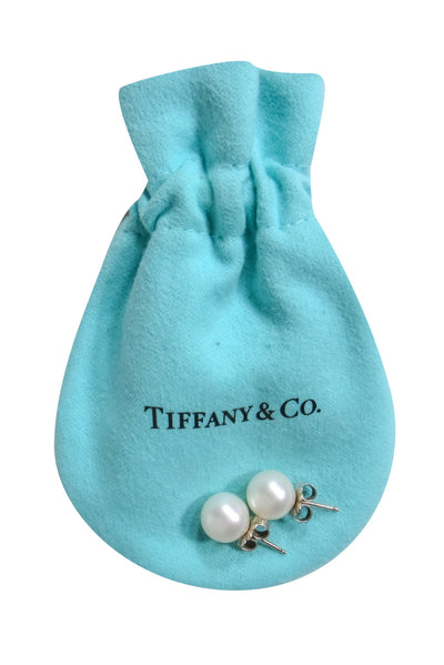 Current Boutique-Tiffany & Co - Freshwater Pearl Stud Earrings