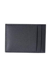 Current Boutique-Tiffany & Co. - Black Leather Card Holder Wallet