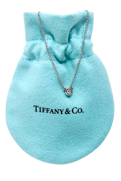 Current Boutique-Tiffany & Co. - Elsa Peretti Diamonds by the Yard® Single Diamond Pendant