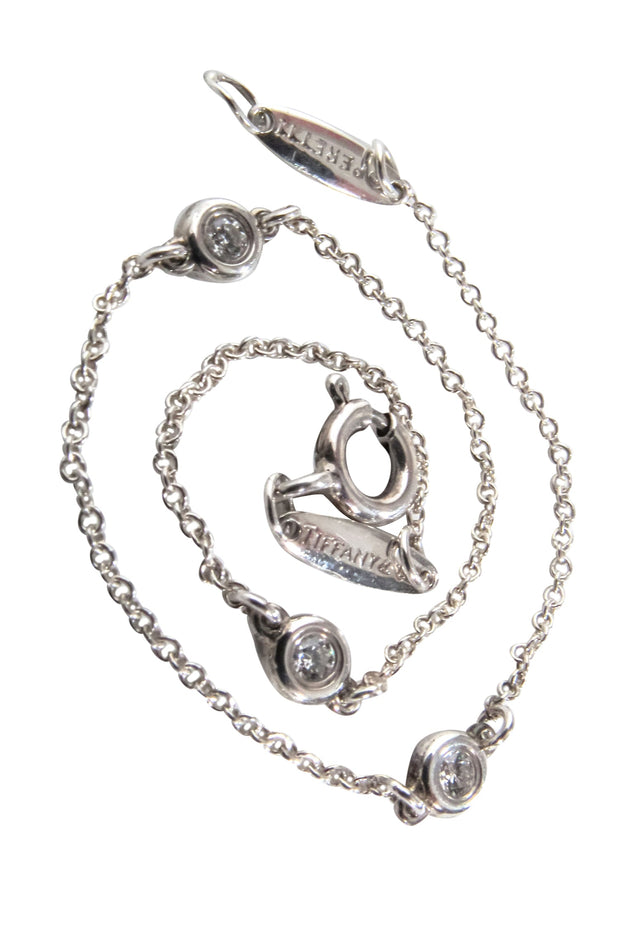 Current Boutique-Tiffany & Co. - Elsa Peretti Diamonds by the Yard® Three Stone Bracelet