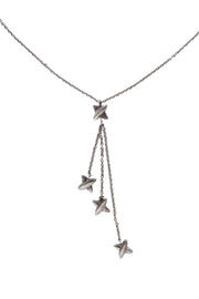 Current Boutique-Tiffany & Co. - Silver "X" Dangle Chain Necklace