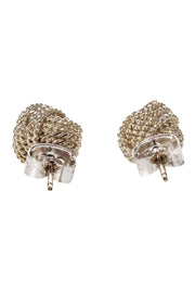 Current Boutique-Tiffany & Co. - Sterling Silver Knot Stud Earrings