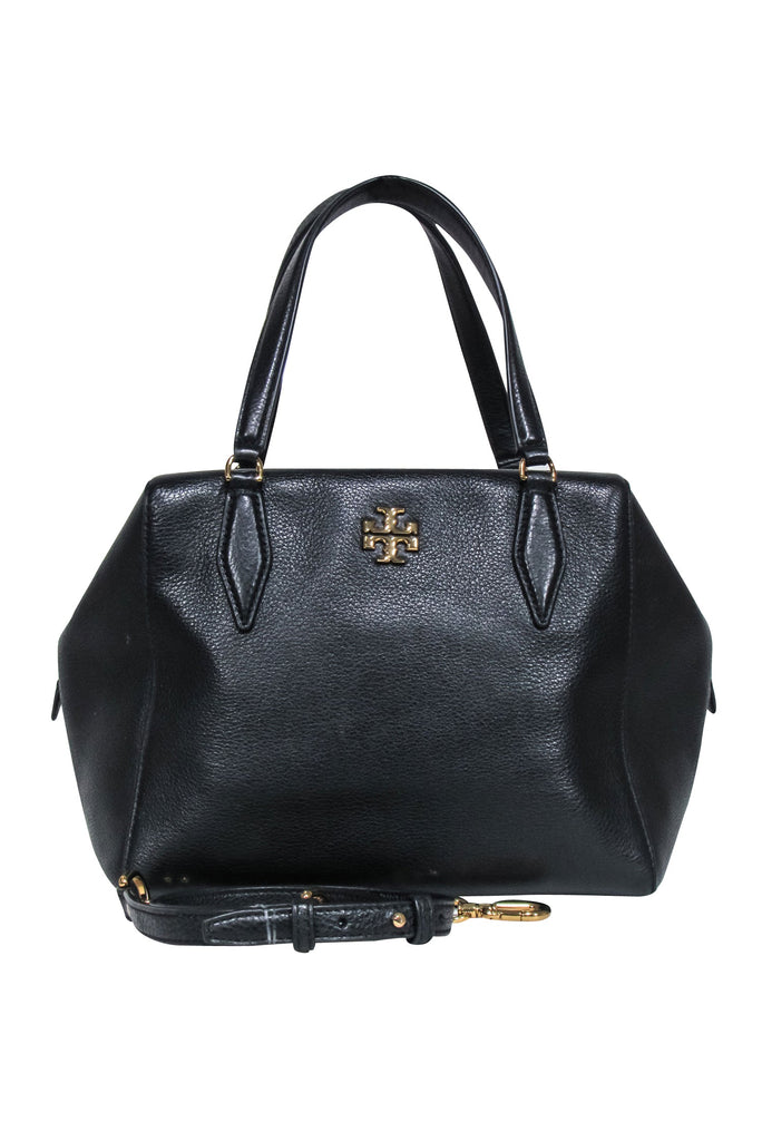 Kira pebbled leather online satchel