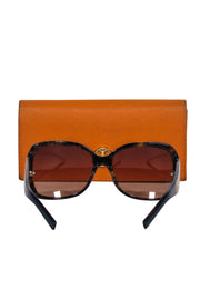 Current Boutique-Tory Burch - Brown Tortoise Large Sunglasses