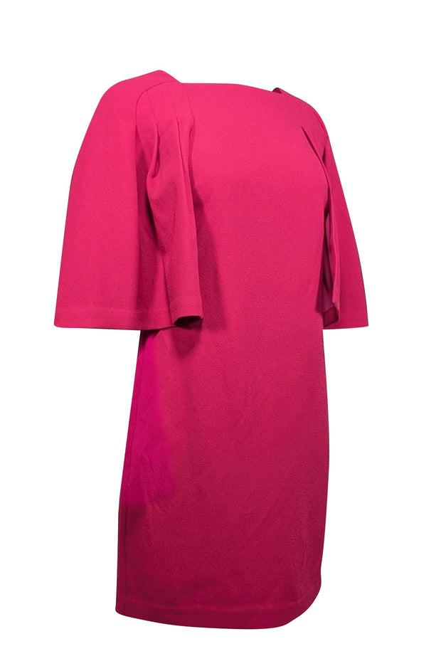 Current Boutique-Trina Turk - Berry Cape Sleeve Shift Dress Sz 2