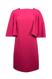 Current Boutique-Trina Turk - Berry Cape Sleeve Shift Dress Sz 2