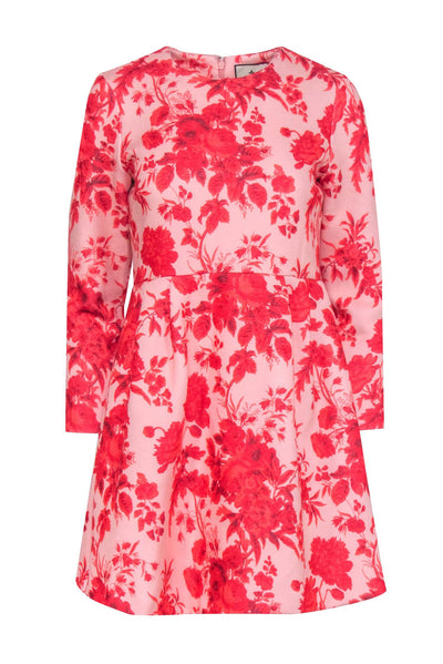 Current Boutique-Tuckernuck - Pink & Red " Zinnia Bloom Drew" Dress Sz S