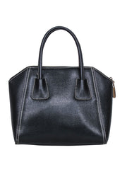 Current Boutique-Valentino by Mario Valentino - Black Saffiano Leather Hanbag