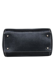 Current Boutique-Valentino by Mario Valentino - Black Saffiano Leather Hanbag