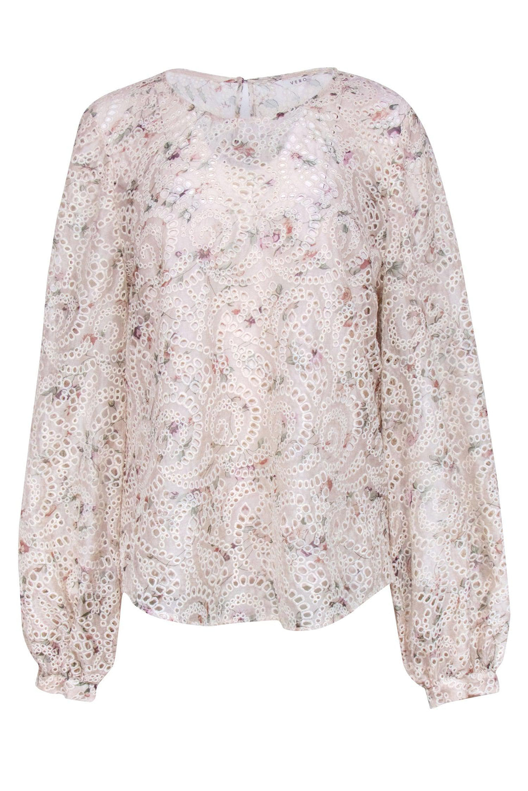 High quality Veronica Beard Long Sleeve Lace Top