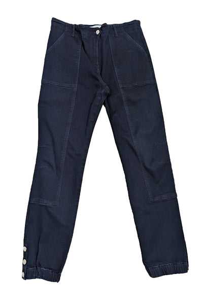 Current Boutique-Veronica Beard - Dark Wash Denim Joggers Sz 8