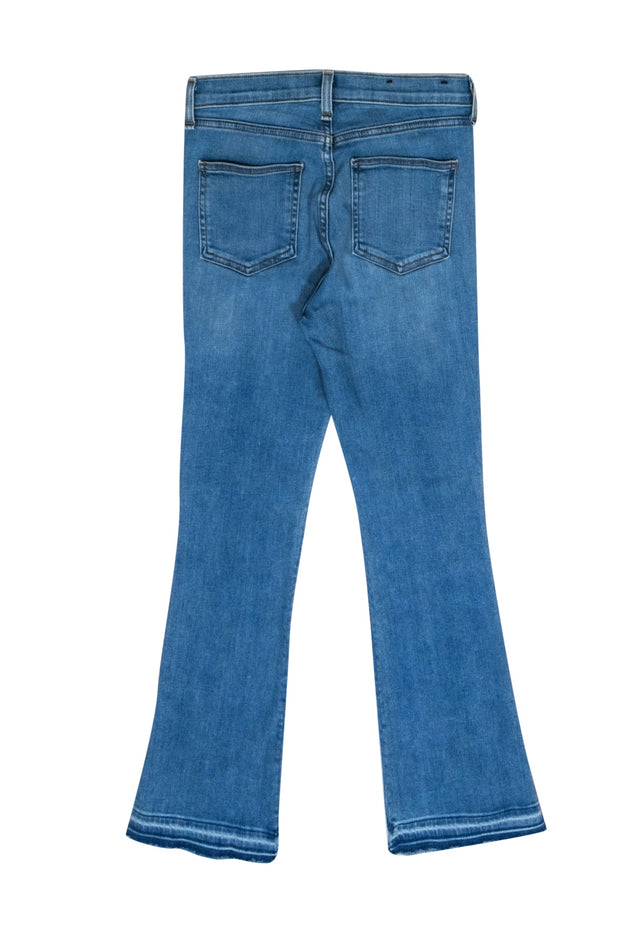 Current Boutique-Veronica Beard - Light Wash "Carolyn Tuxedo Stripe Jeans" Sz 00