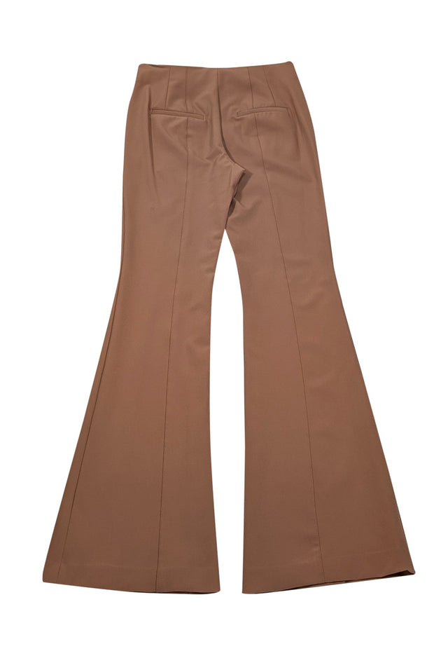 Current Boutique-Veronica Beard - Tan High Rise Flared Pants Sz 4