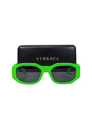 Current Boutique-Versace - Neon Green Sunglasses