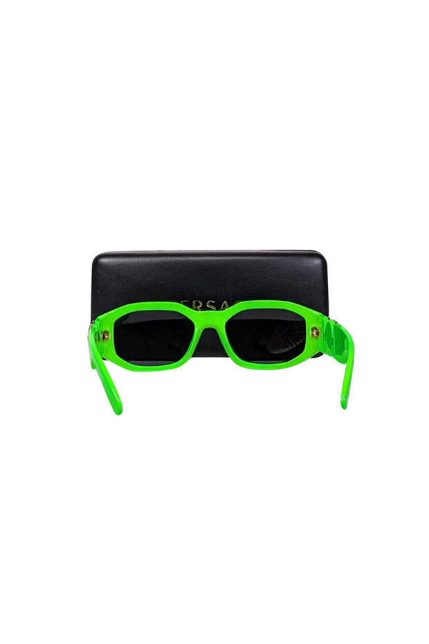 Current Boutique-Versace - Neon Green Sunglasses