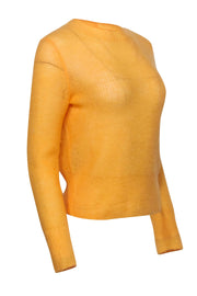 Current Boutique-Vince - Bright Orange Mohair Blend Sweater Sz S
