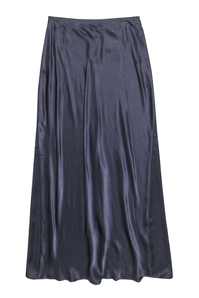 Current Boutique-Vince - Grey Satin Slip Maxi Skirt Sz 6
