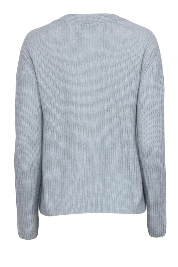Current Boutique-Vince - Mint Blue Cashmere Sweater Sz S