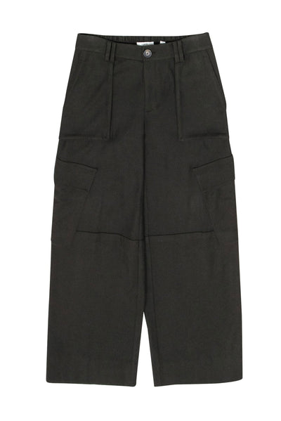 Current Boutique-Vince - Olive Wool Blend Cargo Pants Sz 4