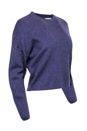 Current Boutique-Vince - Purple Crew Neck Wool Blend Sweater Sz S