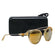 Westward Leaning -  Yellow Lens & Gold Frame Sunglasses