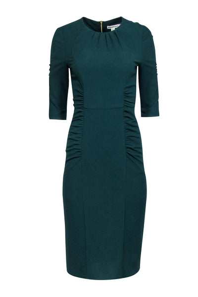 Current Boutique-Whistles - Green "Textured Izzey" Bodycon Dress Sz 6
