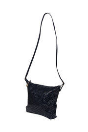 Current Boutique-Whiting & Davis - Navy Metal Mesh Crossbody Bag