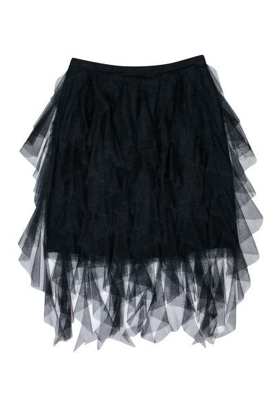 Current Boutique-Worth New York - Blue Tulle Layered Skirt Sz 4