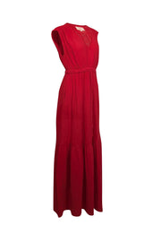 Current Boutique-Xirena - Red Cotton Gauze Maxi Dress Sz M