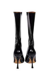 Current Boutique-Y/Project - Black Patent Leather Pointed Toe Boots Sz 9