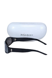 Current Boutique-Yves Saint Laurent - Black Slim Sunglasses