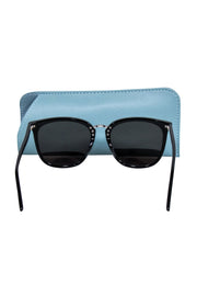 Current Boutique-Yves Saint Laurent - Black Thin Frame Sunglasses