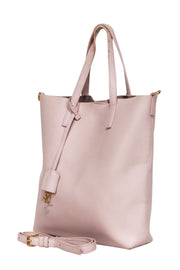 Current Boutique-Yves Saint Laurent - Blush Pink Leather Satchel Bag