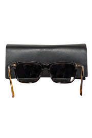 Current Boutique-Yves Saint Laurent - Brown Tortoise Square Sunglasses