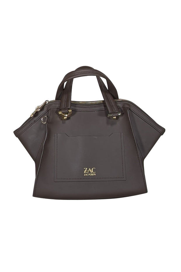 Current Boutique-Zac Posen - Brown Leather Satchel Bag